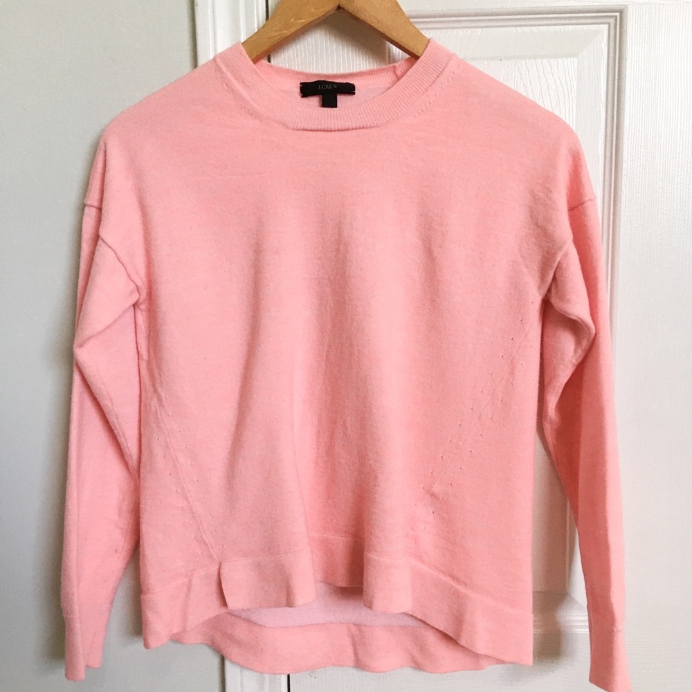 J.Crew Merino Wool Cropped Sweater